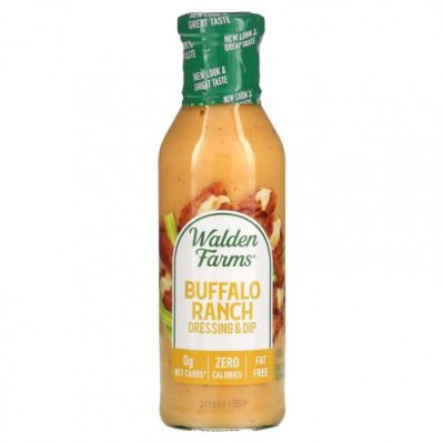 Walden Farms, Buffalo Ranch Dressing & Dip, 355 мл (12 жидк. Унций) / Заправки | Аптека | V4.Ru: Маркетплейс