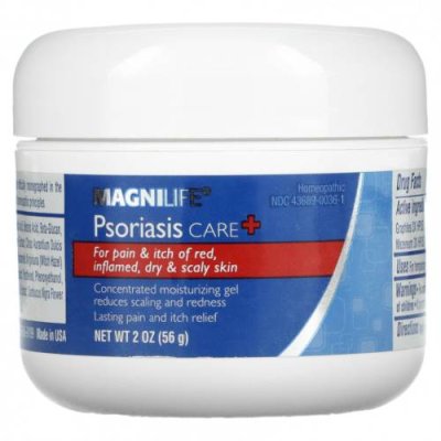 MagniLife, Psoriasis Care +, концентрированный увлажняющий гель, 56 г (2 унции) / Псориаз | Аптека | V4.Ru: Маркетплейс