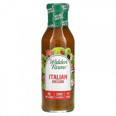 Walden Farms, Calorie Free, Italian Dressing, 12 fl oz (355 ml) / Заправки | Аптека | V4.Ru: Маркетплейс