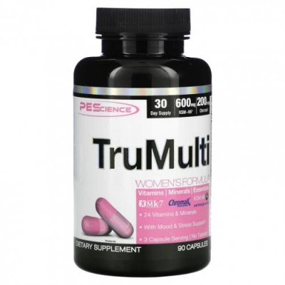 PEScience, TruMulti Women's Formula`` 90 капсул / Женские мультивитамины | Аптека | V4.Ru: Маркетплейс