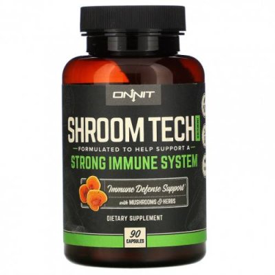 Onnit, Shroom Tech Immune, 90 капсул / Добавки для физической активности | Аптека | V4.Ru: Маркетплейс