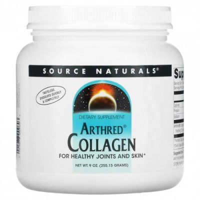 Source Naturals, Arthred, коллаген, 255,15 г (9 унций) / Коллаген, добавки | Аптека | V4.Ru: Маркетплейс