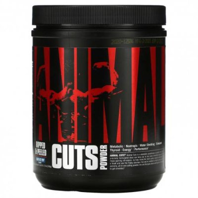 Universal Nutrition, Порошок Animal Cuts, Blue Ice Pop, 8,7 унции (248 г) / Смеси с креатином | Аптека | V4.Ru: Маркетплейс