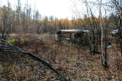 В Якутии перевернулся автомобиль с шестью пассажирами. Двое госпитализированы / ЯСИА   