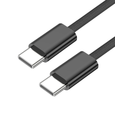 Кабель Stellarway USB-C/USB-C 3А 1м нейлоновый, черный / Кабели и адаптеры | Электроника | V4.Ru: Маркетплейс