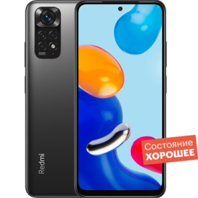 Смартфон Xiaomi Redmi Note 11 64GB Graphite Gray  "Хорошее состояние" / Б/у смартфоны | Электроника | V4.Ru: Маркетплейс