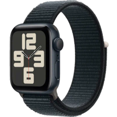 Умные часы  Apple Watch SE 2023, 40 мм, Midnight Sport Loop, Midnight Aluminium (MRE03) / Все умные часы | Электроника | V4.Ru: Маркетплейс