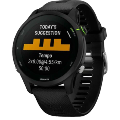 Умные часы  Garmin Forerunner 255 Music (010-02641-30), черный / Все умные часы | Электроника | V4.Ru: Маркетплейс