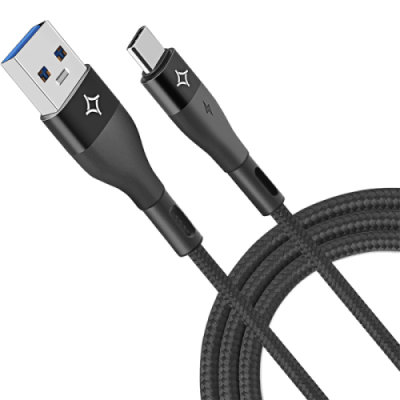 Кабель Stellarway USB A/Type-C 2,4А 2м, черный / Кабели и адаптеры | Электроника | V4.Ru: Маркетплейс