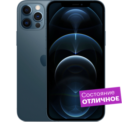 Смартфон Apple iPhone 12 Pro 128GB Тихоокеанский синий  "Отличное состояние" / Б/у смартфоны | Электроника | V4.Ru: Маркетплейс