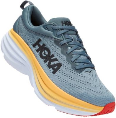 Кроссовки мужские Hoka M Bondi 8 (Goblin Blue/Mountain Spring USA 10.5 || UK 10 || RUS 43 || 1123202-GBMS-105) Беговые кроссовки / Одежда, обувь и аксессуары | V4.Market