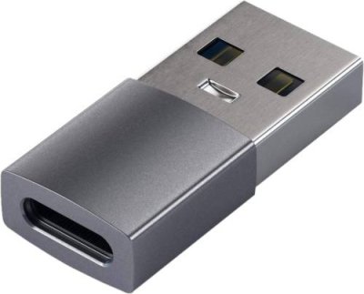 Адаптер Satechi USB-A / USB-C, «серый космос» / Адаптеры | Электроника | V4.Ru: Маркетплейс