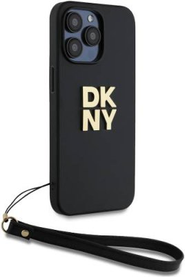 Чехол DKNY Stack с ремешком для iPhone 15 Pro Max, черный / Чехлы | Электроника | V4.Ru: Маркетплейс