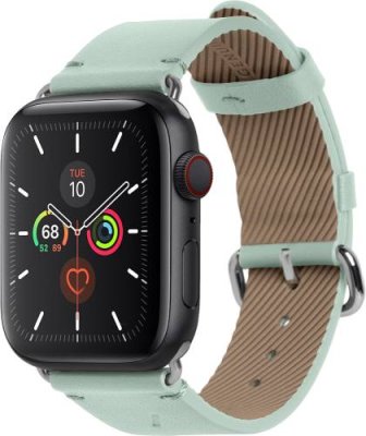 Ремешок Native Union Classic Strap для Apple Watch 42/44mm, кожа, светло-зеленый / Ремешки | Электроника | V4.Ru: Маркетплейс