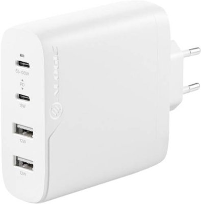 Сетевое зарядное устройство СЗУ Alogic 4X100 Rapid Power USB-C, GaN, PD, 100Вт, белый / Зарядные устройства | Электроника | V4.Ru: Маркетплейс