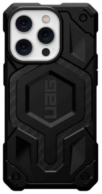 Чехол UAG Monarch Pro Carbon Fiber MagSafe для iPhone 14 Pro, черный / Чехлы | Электроника | V4.Ru: Маркетплейс