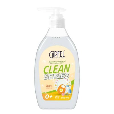 Экогель для мытья детской посуды Gipfel Clean Series 52303 500 мл Бытовая химия / Товары для дома | V4.Market