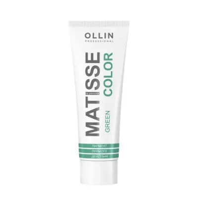 OLLIN PROFESSIONAL Пигмент прямого действия, зеленый / Green MATISSE COLOR 100 мл / Краски | Товары для красоты | V4.Ru: Маркетплейс