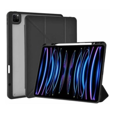 Чехол-книжка WIWU Protective Case для Apple iPad Pro 11 (2024) (полиуретан с подставкой) (черный) для Apple iPad Pro 11 (2024) / Электроника | V4.Market