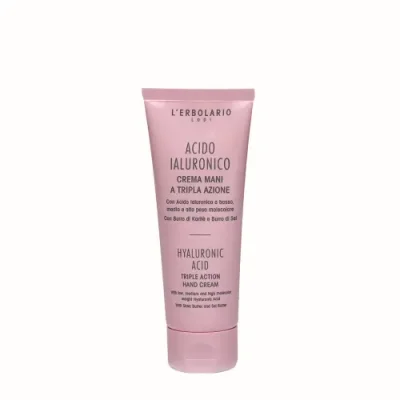 LERBOLARIO Крем для рук с гиалуроновой кислотой / Hyaluronic Acid Triple Action Hand Cream 75 мл / Кремы | Товары для красоты | V4.Ru: Маркетплейс