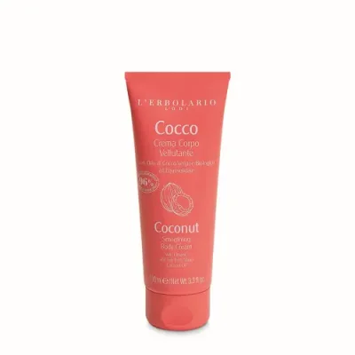 LERBOLARIO Крем разглаживающий для тела с кокосовым маслом / Coconut Smoothing Body Cream 100 мл / Кремы | Товары для красоты | V4.Ru: Маркетплейс