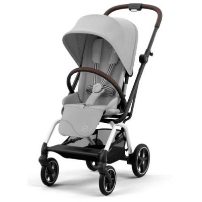 Коляска Eezy S Twist+2 SLV Fog Grey с дождeвиком и бампером CYBEX / Коляски прогулочные | Одежда, обувь и аксессуары | V4.Ru: Маркетплейс