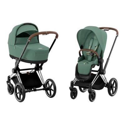 Коляска 2 в 1 Priam IV, chrome brown leaf green CYBEX / Коляски 2 в 1 | Одежда, обувь и аксессуары | V4.Ru: Маркетплейс