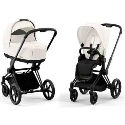 Коляска 2 в 1 Priam IV, matt black off white CYBEX / Коляски 2 в 1 | Одежда, обувь и аксессуары | V4.Ru: Маркетплейс