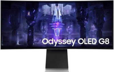 Монитор Samsung 34” Odyssey OLED G8 серебристый / Мониторы | Электроника | V4.Ru: Маркетплейс