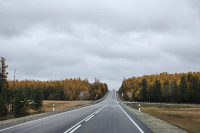 На месяц раньше завершили ремонт участка автодороги «Амга» в Якутии / ЯСИА   