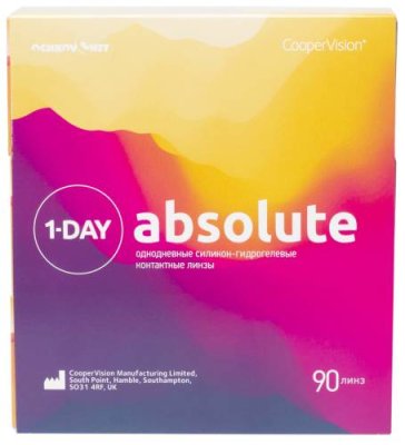 Контактные линзы Ochkov.Net 1-Day Absolute (Clariti 1-day) 90 линз / Контактные линзы | Аптека | V4.Ru: Маркетплейс