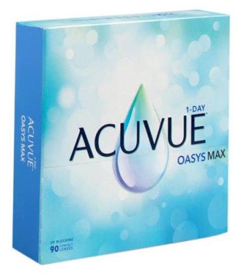 Контактные линзы  ACUVUE OASYS MAX 1-Day 90 штук / Контактные линзы | Аптека | V4.Ru: Маркетплейс