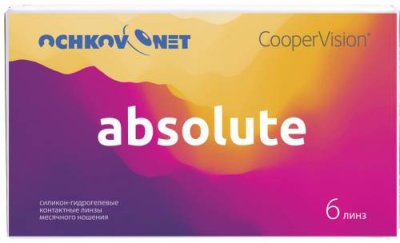 Контактные линзы Ochkov.Net Absolute (Clariti Elite) 6 линз / Контактные линзы | Аптека | V4.Ru: Маркетплейс