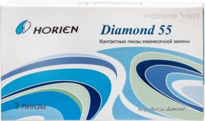 Контактные линзы Diamond 55 3 линзы / Контактные линзы | Аптека | V4.Ru: Маркетплейс