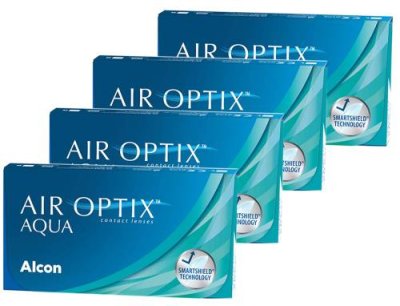 Контактные линзы Air Optix Aqua 24 линзы / Контактные линзы | Аптека | V4.Ru: Маркетплейс