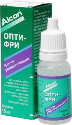 Капли Опти-Фри Увлажняющие 15 мл / Растворы, капли и гели для глаз | Аптека | V4.Ru: Маркетплейс