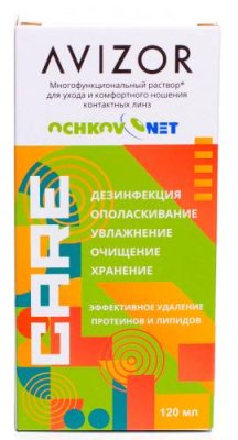 Раствор Ochkov.Net Care 120 мл / Растворы, капли и гели для глаз | Аптека | V4.Ru: Маркетплейс