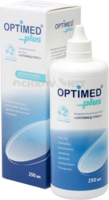 Раствор Optimed Plus 250 мл / Растворы, капли и гели для глаз | Аптека | V4.Ru: Маркетплейс