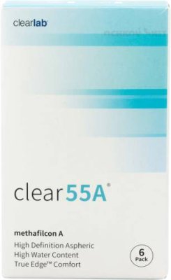 Контактные линзы Clear 55A 6 линз / Контактные линзы | Аптека | V4.Ru: Маркетплейс