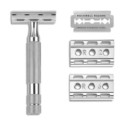 Т-образная бритва Rockwell Razors 6C, белый хром / Бритвы | Товары для красоты | V4.Ru: Маркетплейс