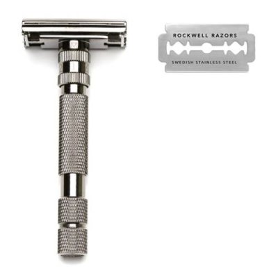 Т-образная бритва Rockwell Razors Model T, темный хром / Бритвы | Товары для красоты | V4.Ru: Маркетплейс