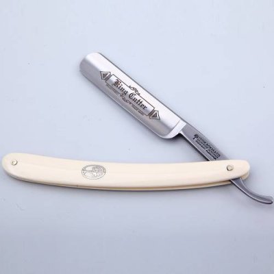 Бритва опасная Boker King Cutter White (Carbon Steel), BK140624 / Опасные бритвы | Товары для дома | V4.Ru: Маркетплейс