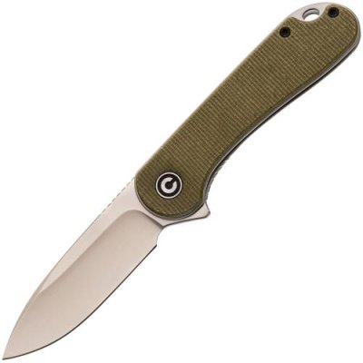 Складной нож CIVIVI Elementum, сталь D2, Olive Micarta / Раскладные | Товары для дома | V4.Ru: Маркетплейс