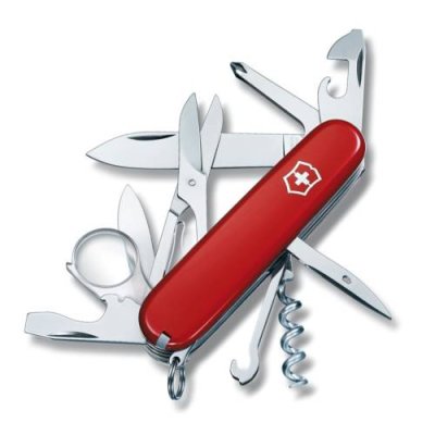 Нож перочинный Victorinox Explorer, сталь X55CrMo14, рукоять Cellidor®, красный / Раскладные | Товары для дома | V4.Ru: Маркетплейс