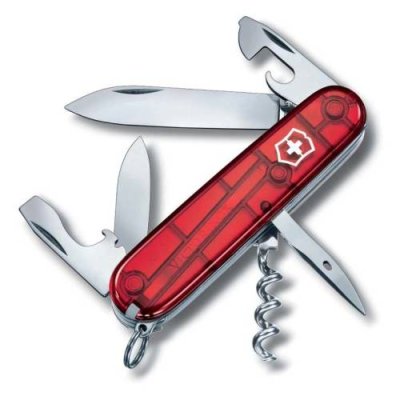 Нож перочинный Victorinox Spartan, сталь X55CrMo14, рукоять Cellidor®, полупрозрачный красный / Раскладные | Товары для дома | V4.Ru: Маркетплейс