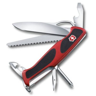 Нож перочинный Victorinox RangerGrip 78, сталь X55CrMo14, рукоять полиамид, красно-чёрный / Раскладные | Товары для дома | V4.Ru: Маркетплейс