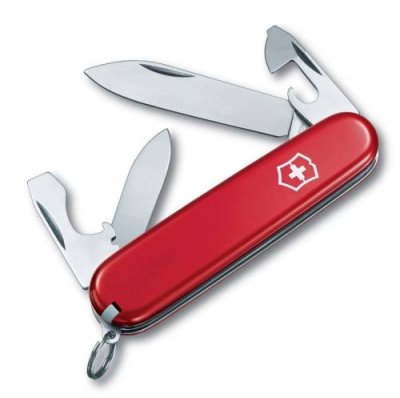 Нож перочинный Victorinox Recruit, сталь X55CrMo14, рукоять Cellidor®, красный / Раскладные | Товары для дома | V4.Ru: Маркетплейс