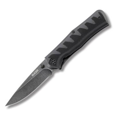 Полуавтоматический складной нож Ruger® Knives Crack-Shot™ Compact, Ken Steigerwalt Design, лезвие Blackwashed Plain 8Cr13MOV, рукоять термопластик/резина / 8Cr13MoV | Товары для дома | V4.Ru: Маркетплейс