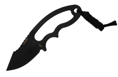 Нож с фиксированным клинком Hogue EX-F03 Neck Knife, сталь 154CM Black Ceracote, рукоять нержавеющая сталь / 154-СМ | Товары для дома | V4.Ru: Маркетплейс