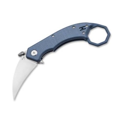 Складной нож Boker HEL Karambit, сталь 154CM, рукоять G10, blue/grey / 154-СМ | Товары для дома | V4.Ru: Маркетплейс